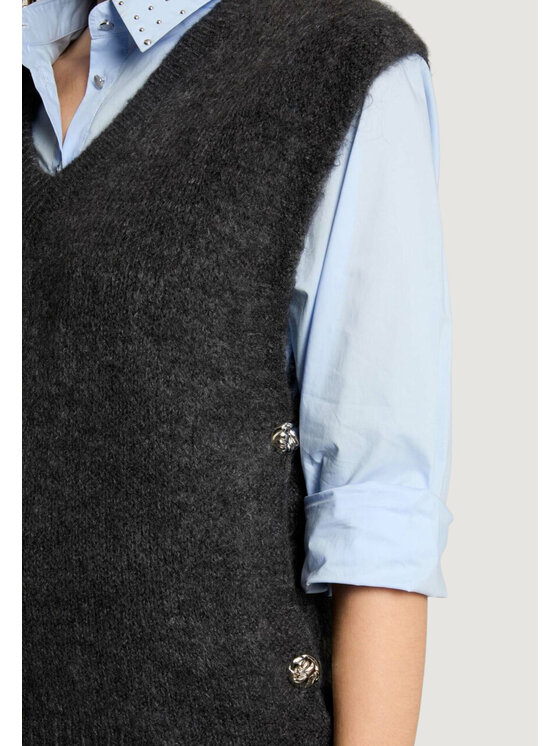 Morgan De Toi Morgan De Toi Maglione 242-MPLUIE Grigio Casual Fit