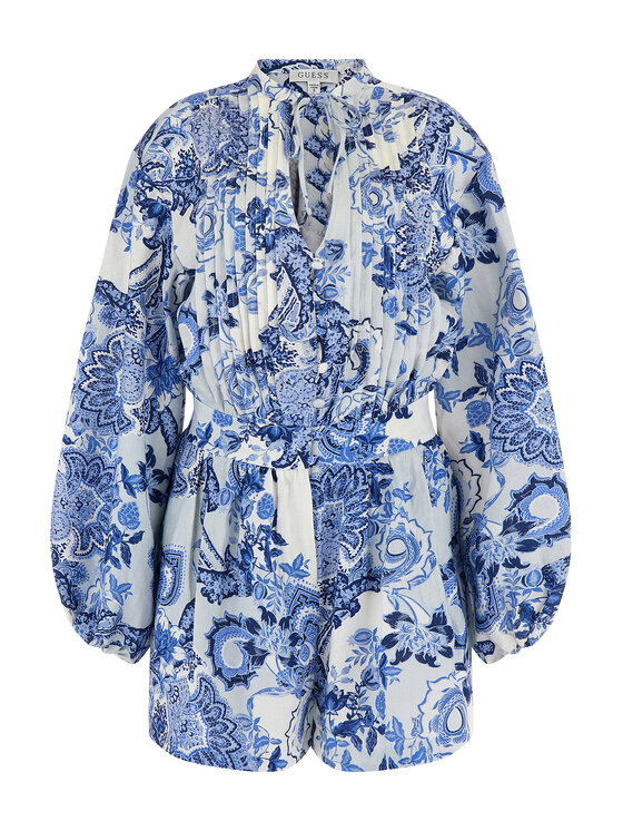 Guess Guess Kezeslábas Zaren W3GD88 WCWA0 Kék Relaxed Fit
