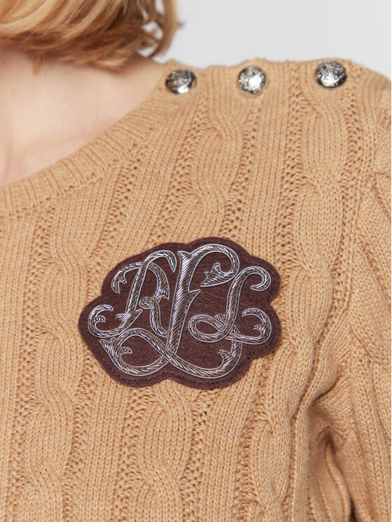 LAUREN RALPH LAUREN Lauren Ralph Lauren Pullover 200881875008 Beige Regular Fit