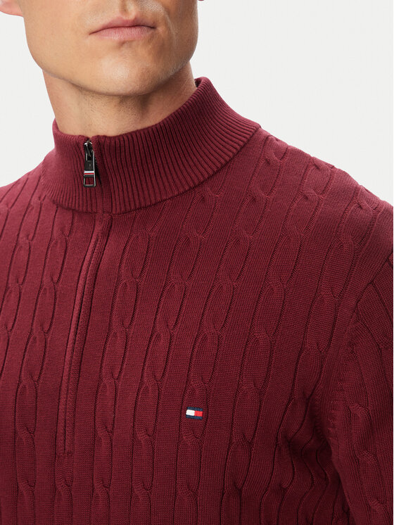 Tommy Hilfiger Tommy Hilfiger Megztinis Classic MW0MW36532 Vyšninė Regular Fit