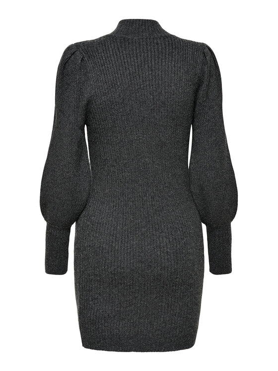 ONLY ONLY Strickkleid Katia 15232502 Grau Comfort Fit