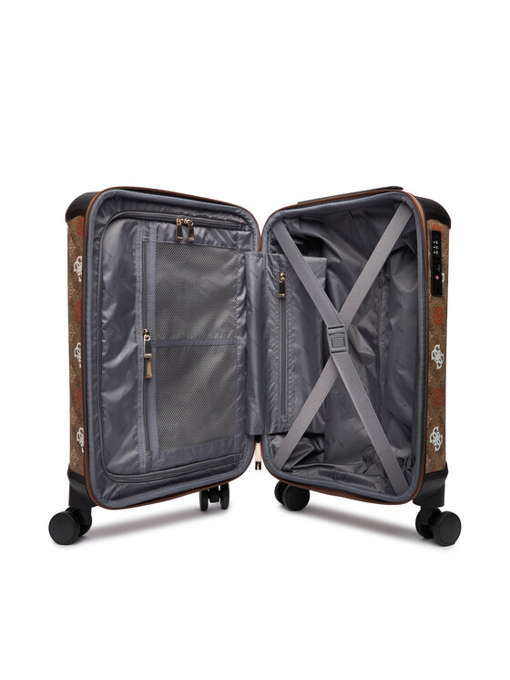 Guess Guess Walizka kabinowa Eliette TWB931 59830 Beżowy