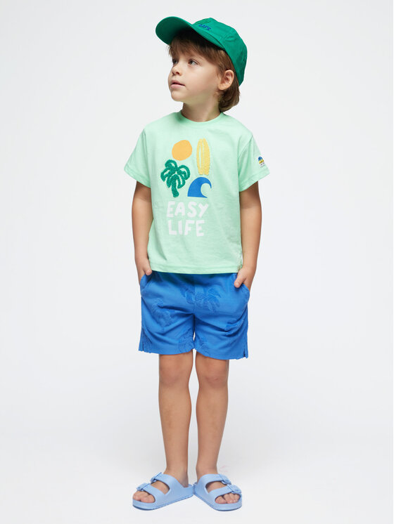Mayoral Mayoral T-särk 3007 Roheline Regular Fit