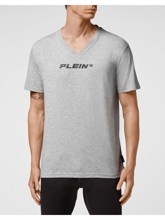 PHILIPP PLEIN PHILIPP PLEIN T-shirt 6535 Grigio Regular Fit