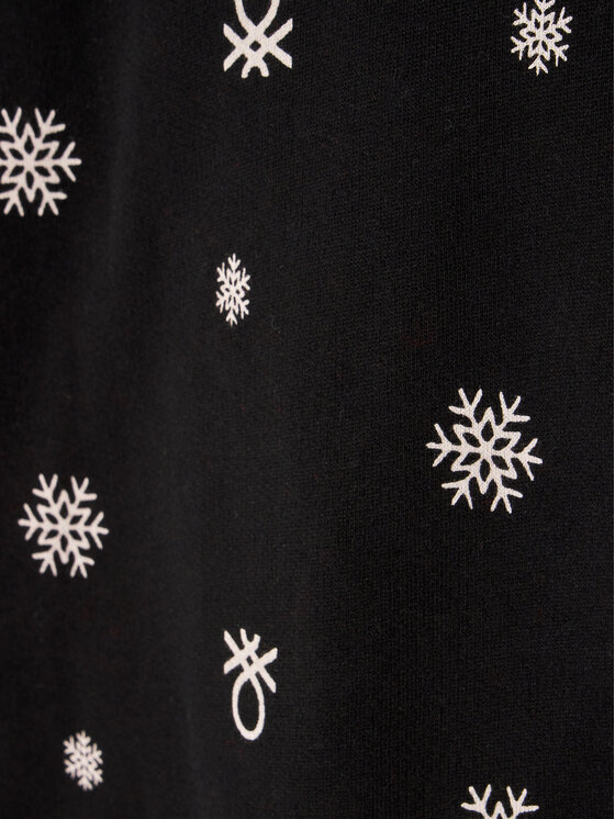 United Colors Of Benetton United Colors Of Benetton Світшот PEANUTS 3UJAC15GE Чорний Regular Fit