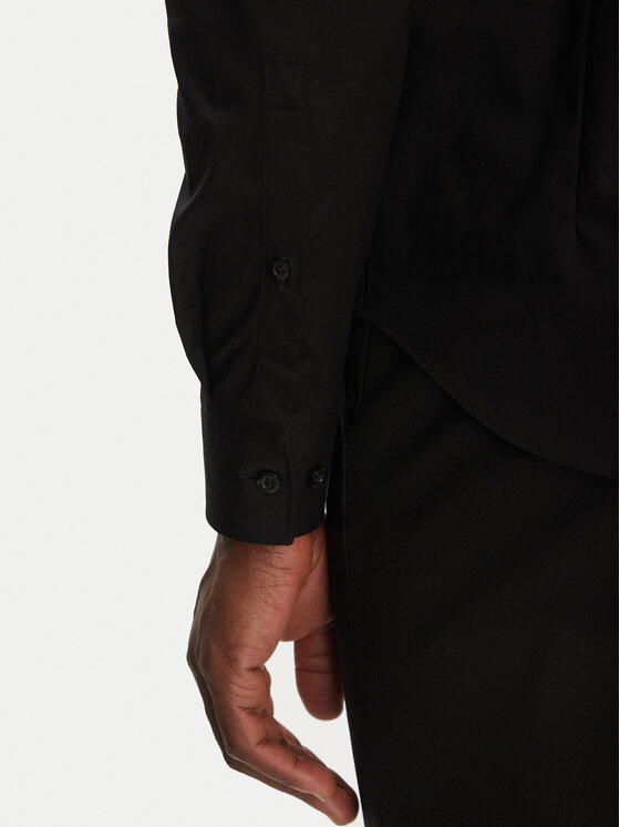HUGO HUGO Košulja Ermo 50539307 Crna Slim Fit