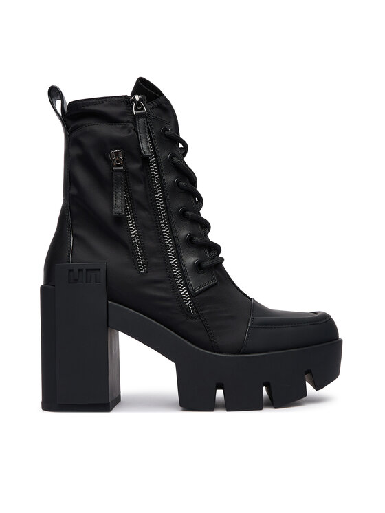 United Nude United Nude Ботильйони Grip Cap Mid 1103101201 Чорний