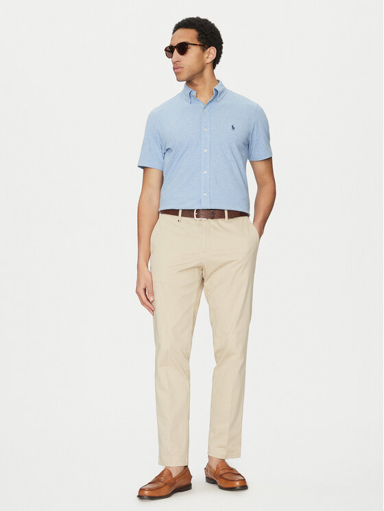 Polo Ralph Lauren Polo Ralph Lauren Košeľa 710798291019 Modrá Regular Fit