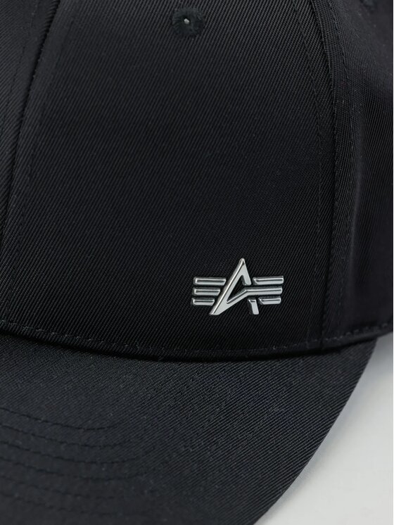 Alpha Industries Alpha Industries Cappellino Metal Label 156905 Nero