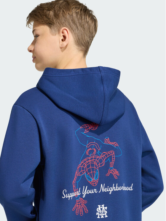 adidas adidas Bluza 169408 Niebieski Loose Fit