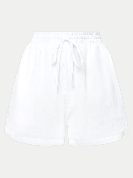 Seafolly Seafolly Szövet rövidnadrág Crinkle 55429-SH Fehér Regular Fit