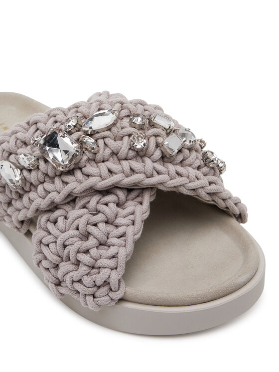 Inuikii Inuikii Ciabatte Woven Stones 70104-106 Grigio