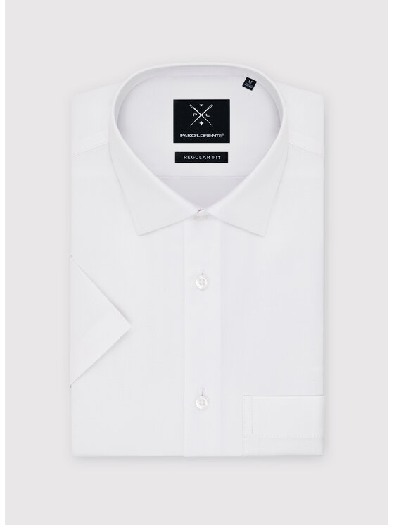 Pako Lorente Pako Lorente Koszula P25SF-1K-001 Biały Regular Fit