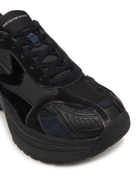 Emporio Armani Emporio Armani Sneakersy EM004828 AF23184 Czarny