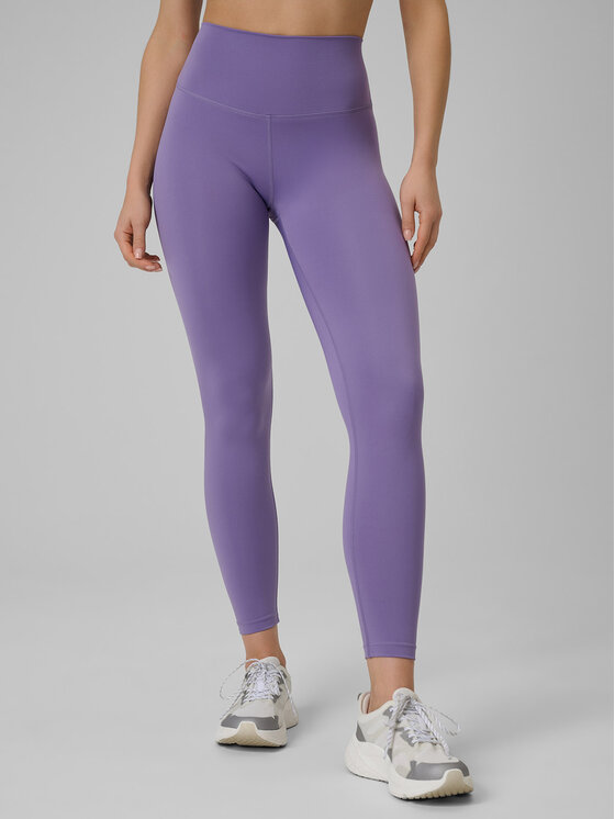4F 4F Legginsy MULTI ACTIVE Fioletowy Slim Fit