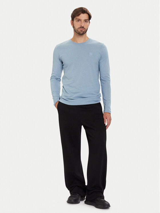 BOSS BOSS Longsleeve Tacks 50512111 Блакитний Regular Fit