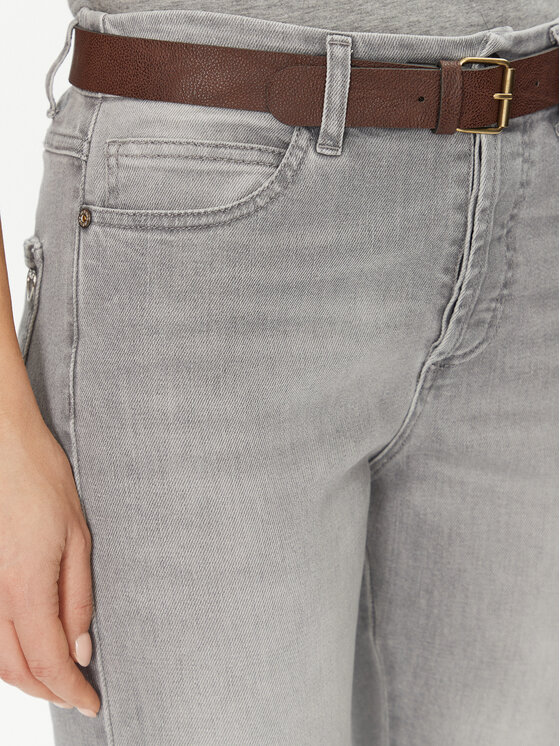 Please Please Дънки P2TDCT5W8S Сив Regular Fit