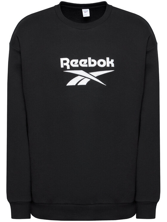 Reebok Reebok Bluza Classics Vector GU3883 Czarny Oversize
