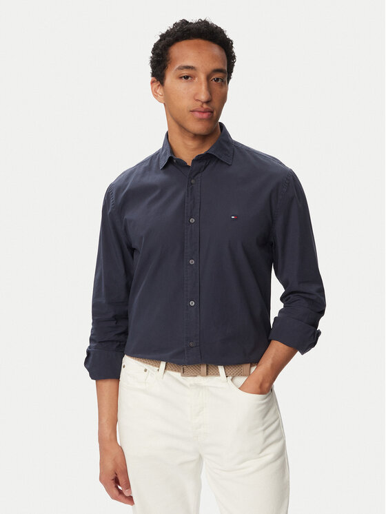 Tommy Hilfiger Cămașă Gmd MW0MW43298 Bleumarin Regular Fit