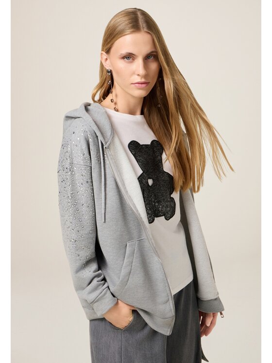 Oltre Oltre T-shirt G095J004550N0S1 Bianco Regular Fit