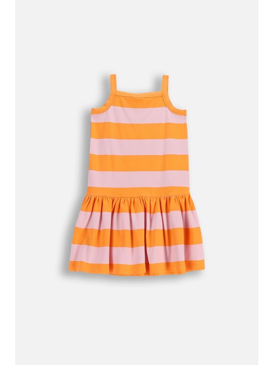 Coccodrillo Coccodrillo Každodenní šaty WC6129301JGK-006 Oranžová Regular Fit