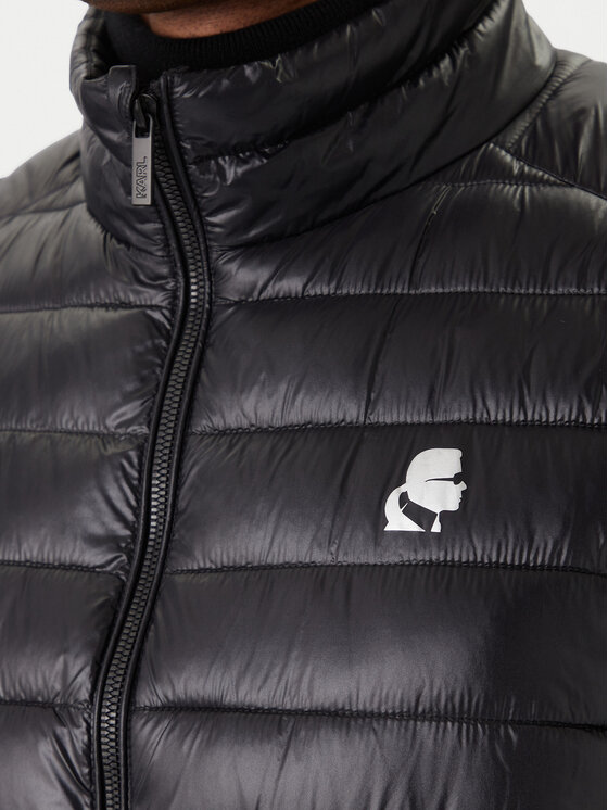 KARL LAGERFELD KARL LAGERFELD Sportski prsluk Vest 505401 554590 Crna Regular Fit