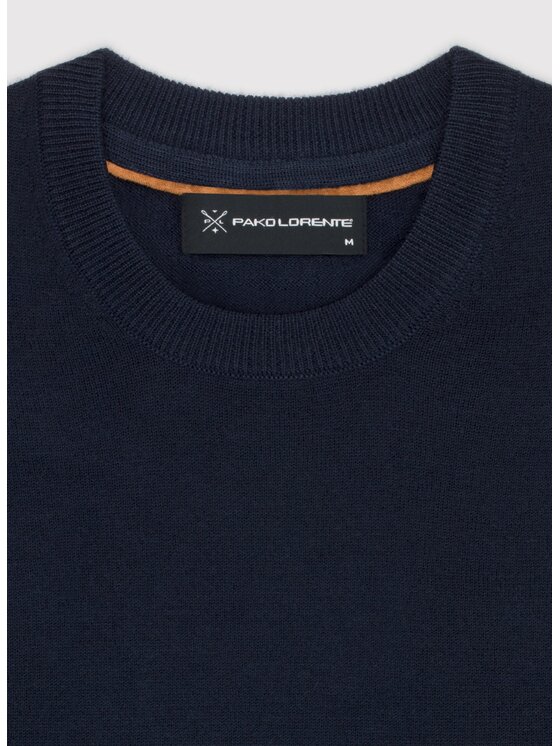 Pako Lorente Pako Lorente Sweter P24WF-2X-013 Granatowy Classic Fit