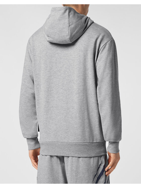 Plein Sport Plein Sport Felpa 14515 Grigio Regular Fit