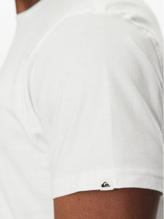 Quiksilver Quiksilver T-Shirt EQYZT08095 Bílá Regular Fit