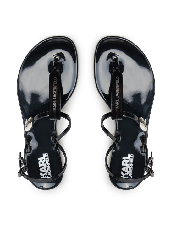 KARL LAGERFELD Sandale KL80002N Negru