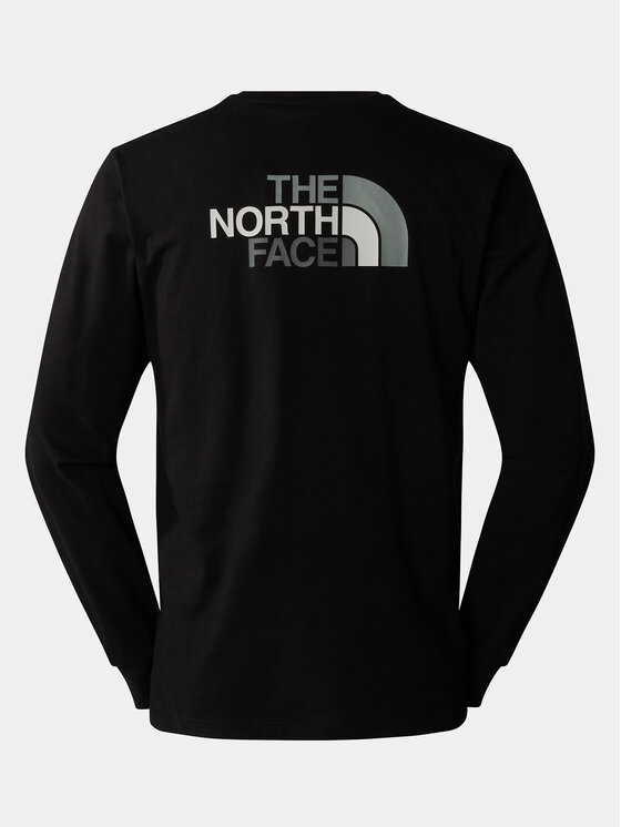 The North Face The North Face Hosszú ujjú Easy NF0A87N8 Fekete Regular Fit