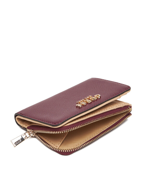 Guess Guess Väike naiste rahakott Bolena Slg SWZG92 07156 Bordoopunane