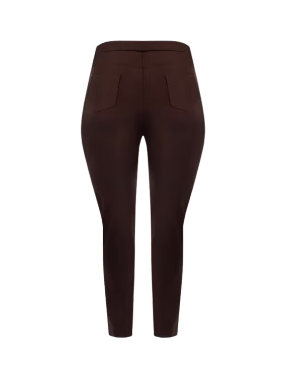 Rinascimento Rinascimento Παντελόνι Pantaloni donna Καφέ Skinny Fit