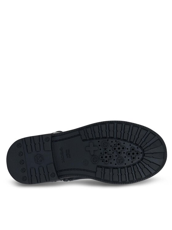 Geox Geox Botki Jr Eclair J369QR 000BC C9999 S Czarny