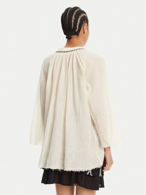 Devotion TWINS Devotion TWINS Blusa Apology 025.002G Écru Loose Fit