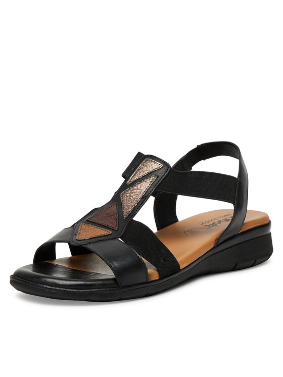 Go Soft Go Soft Sandalen WI16-INES-06 Schwarz