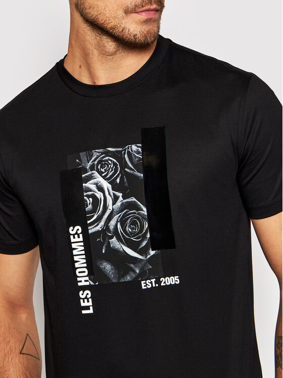 T-shirt LLT216717P Nero Regular Fit