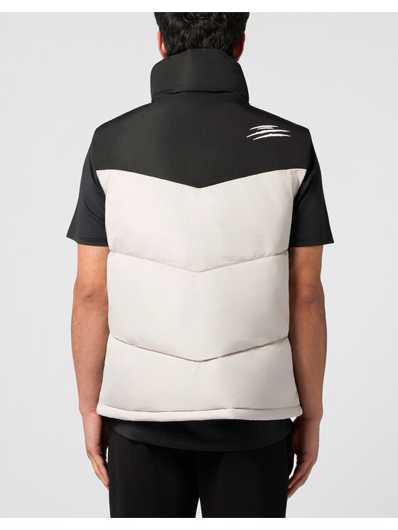 Plein Sport Plein Sport Kamizelka 24003 Beżowy Regular Fit