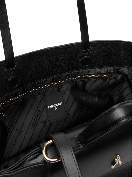 Patrizia Pepe Patrizia Pepe Ročna torba 8B0289/L178-K103 Črna