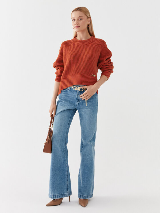 MICHAEL Michael Kors MICHAEL Michael Kors Sweater MF360NR6V1 Narancssárga Relaxed Fit