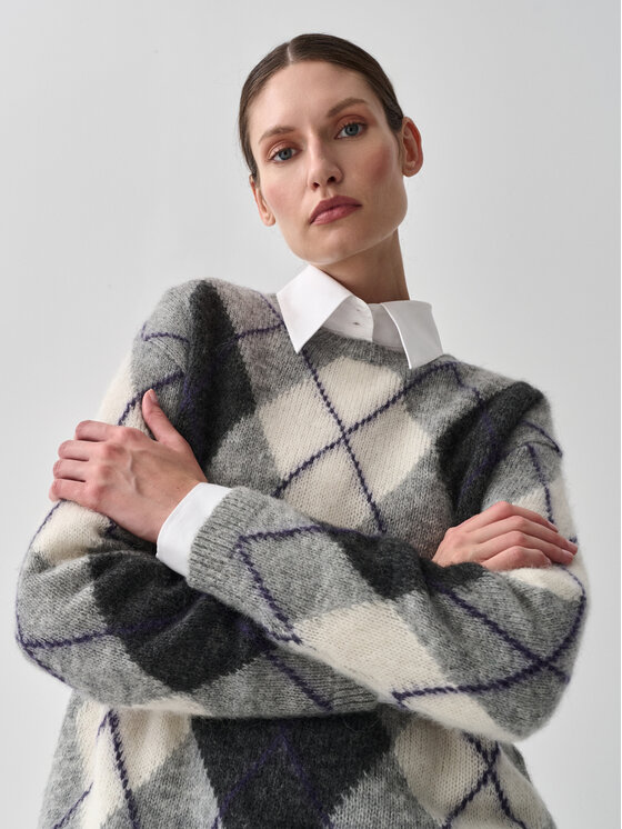 TATUUM TATUUM Sweter LOREMA 1 Kolorowy Classic Fit