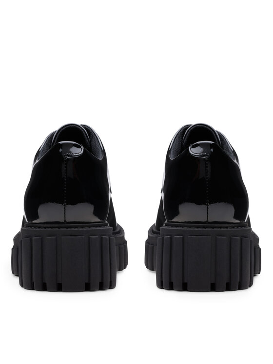 Clarks Clarks Оксфордки Page Walk 26178685 Черен