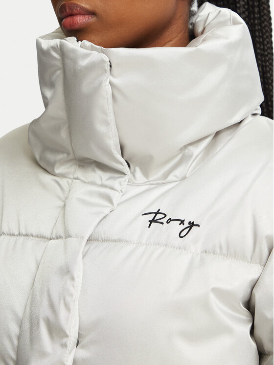Roxy Roxy Zimska jakna ERJTJ03545 Srebrna Regular Fit