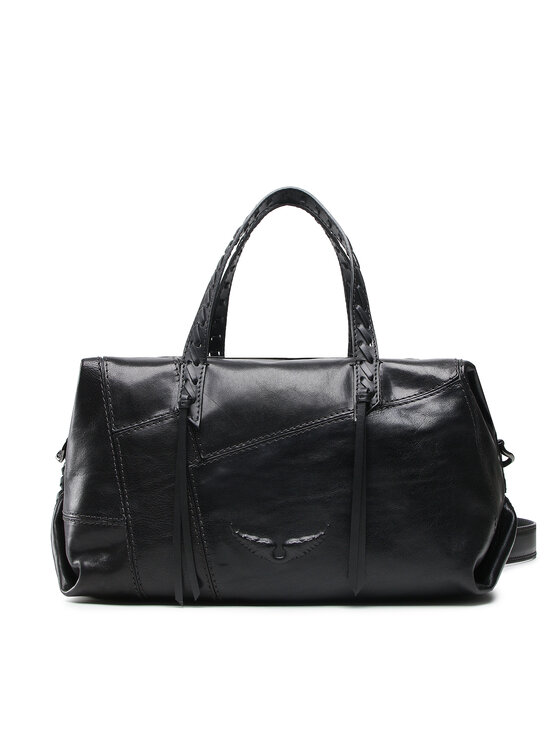 Zadig&Voltaire Torebka Le Cecilia Duffle Patchwork LWBA00244 Czarny