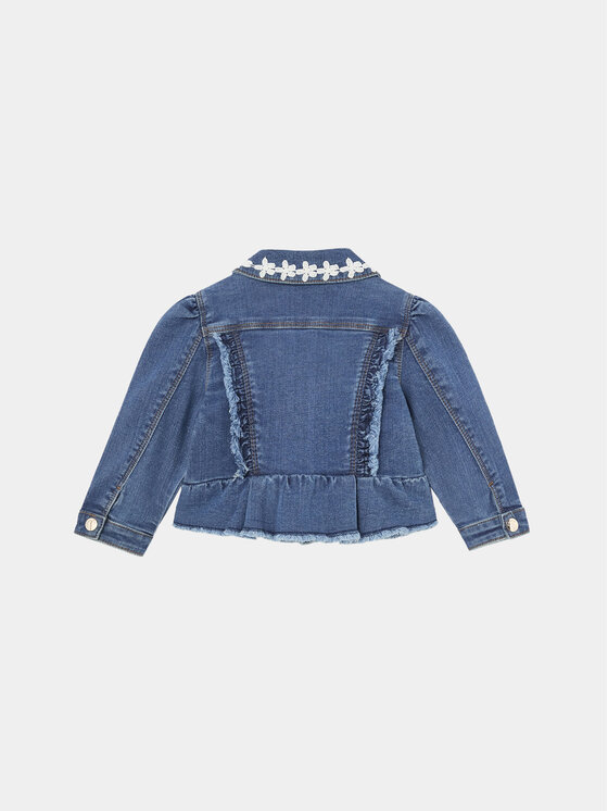 Mayoral Mayoral Jeans jakna 1434 Mornarsko modra Regular Fit