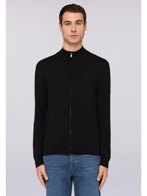 Trussardi Trussardi Cardigan M0188000020N033 Nero Regular Fit