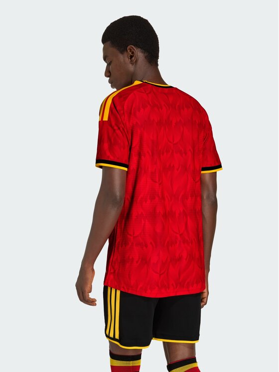 adidas adidas Koszulka techniczna Belgia Czerwony Slim Fit