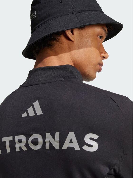 adidas adidas Bluza AMG PETRONAS FORMULA ONE TEAM MECHANICS Czarny Slim Fit