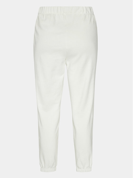 Gap Gap Pantaloni trening 729736-05 Alb Regular Fit
