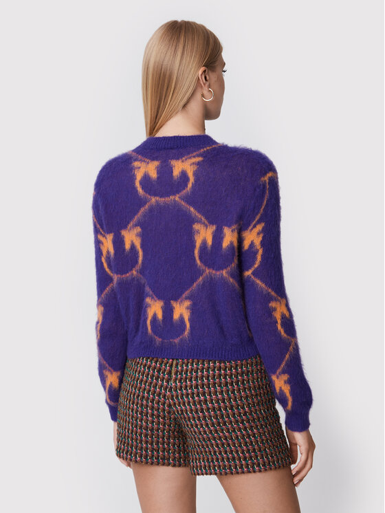 PINKO Pinko Cardigan Lavant 2 1G17UV A007 Viola Regular Fit
